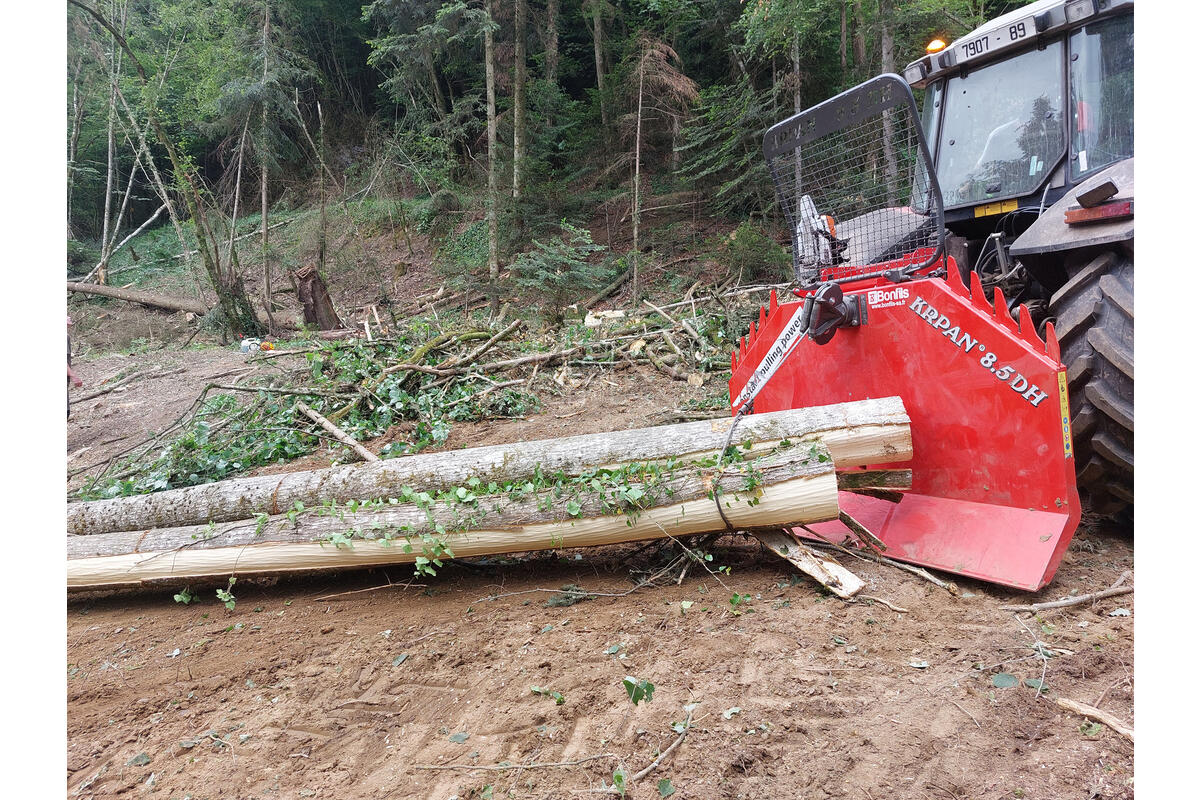 Treuil de débardage à puissance constante 6,5 T et 8,5 T